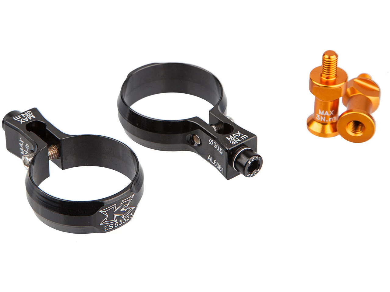 Kcnc Seatpost Bottle Cage Clamp Sattelklemme 3 Kcnc Seatpost Bottle Cage Clamp Sattelklemme