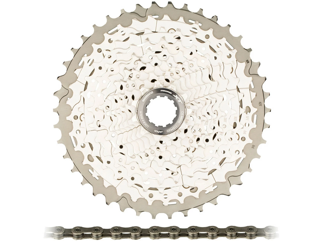 Shimano XT M8050 Di2 Gruppe 2x11 24-34 10 Shimano XT M8050 Di2 Gruppe 2x11 24-34 – Bild 8