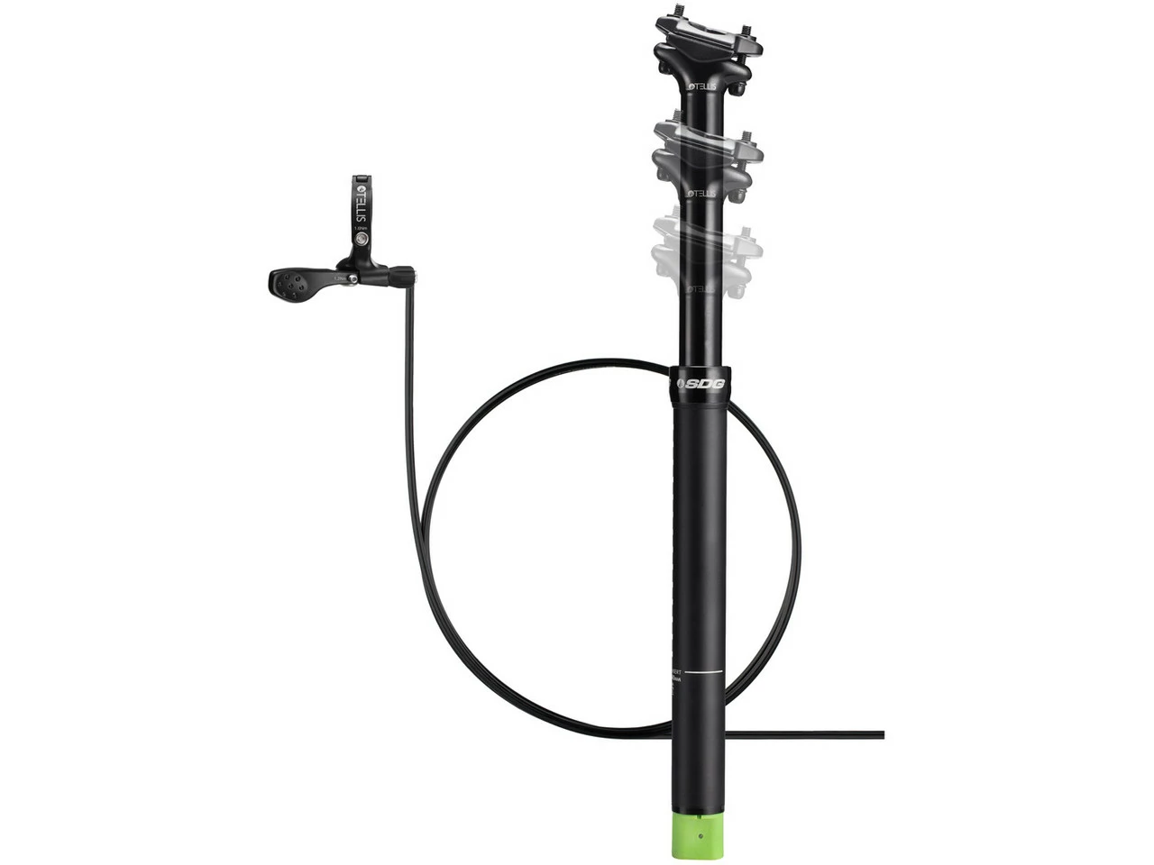 SDG Dropper Post Tellis 125 Mm Vario-Sattelstütze 3 SDG Dropper Post Tellis 125 Mm Vario-Sattelstütze