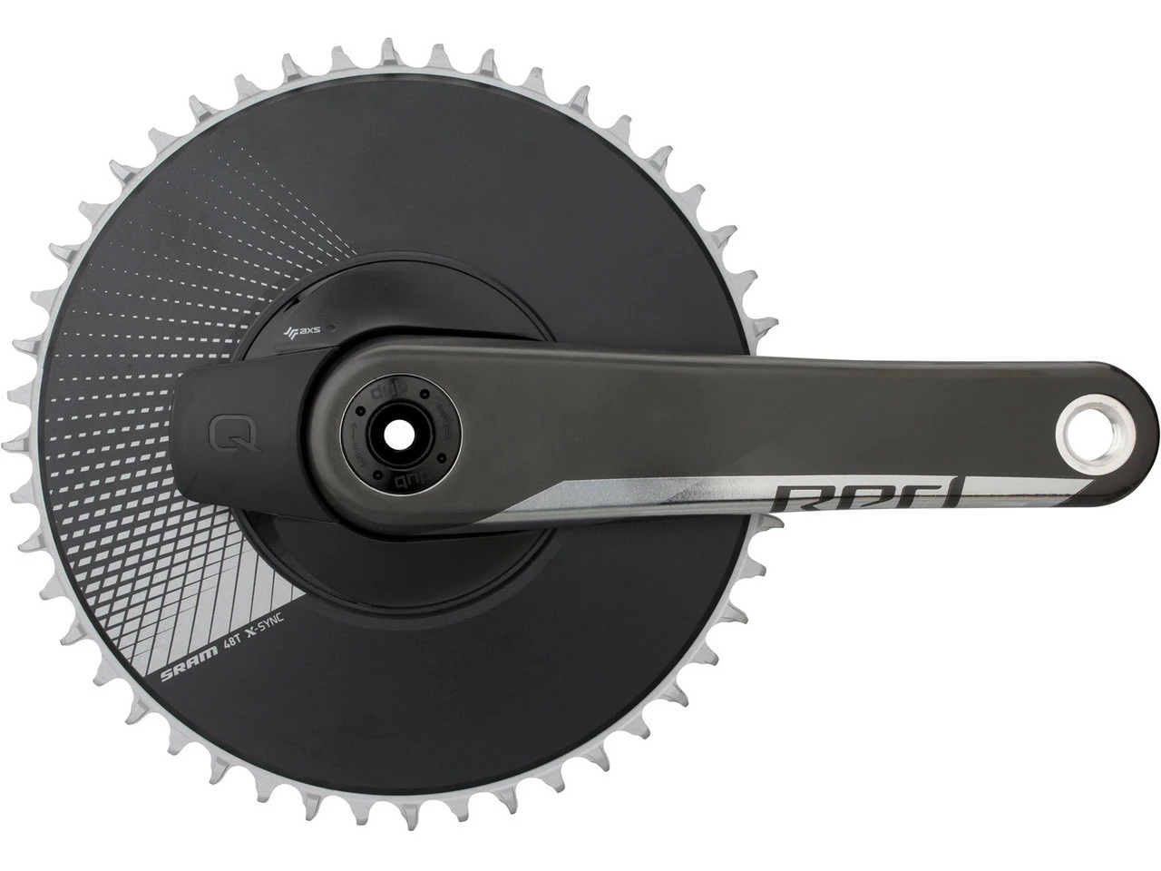 Quarq Red 1 AXS Aero DUB Powermeter Carbon Kurbelgarnitur 3 Quarq Red 1 AXS Aero DUB Powermeter Carbon Kurbelgarnitur