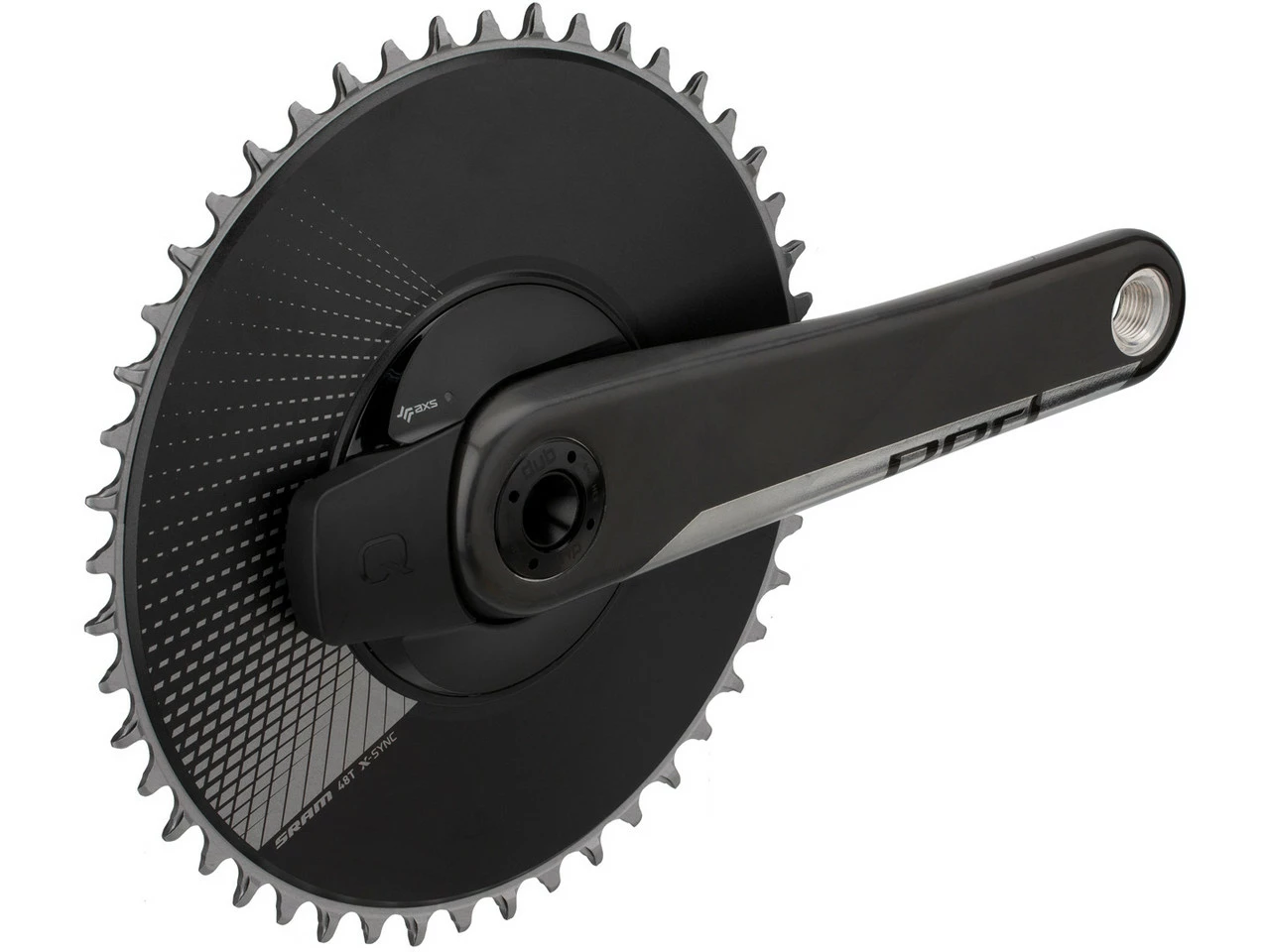 Quarq Red 1 AXS Aero DUB Powermeter Carbon Kurbelgarnitur 5 Quarq Red 1 AXS Aero DUB Powermeter Carbon Kurbelgarnitur â Bild 3