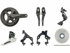 Shimano Ultegra R8000 Gruppe 2x11 36-52 Mit Direct Mount (HR Kettenstrebe)