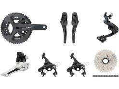 Shimano 105 R7000 Gruppe 2x11 34-50 Mit Direct Mount (HR Sitzstrebe)