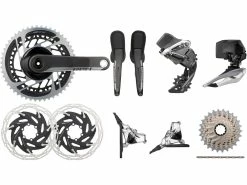 SRAM Red ETap AXS HRD FM Gruppe 2x12-fach 37-50 6-Loch Scheibenbremse