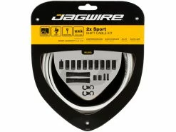 JAGWIRE 2X Sport Schaltzugset -Fahrrad Stromkreis Verkäufe 319257