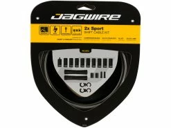 JAGWIRE 2X Sport Schaltzugset -Fahrrad Stromkreis Verkäufe 319263