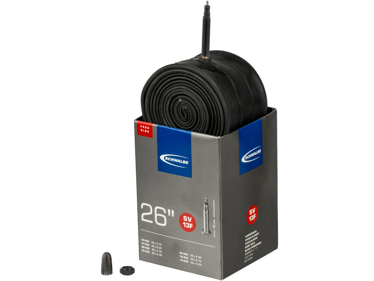 Schwalbe Schlauch 13F Für 26" 3 Schwalbe Schlauch 13F Für 26"