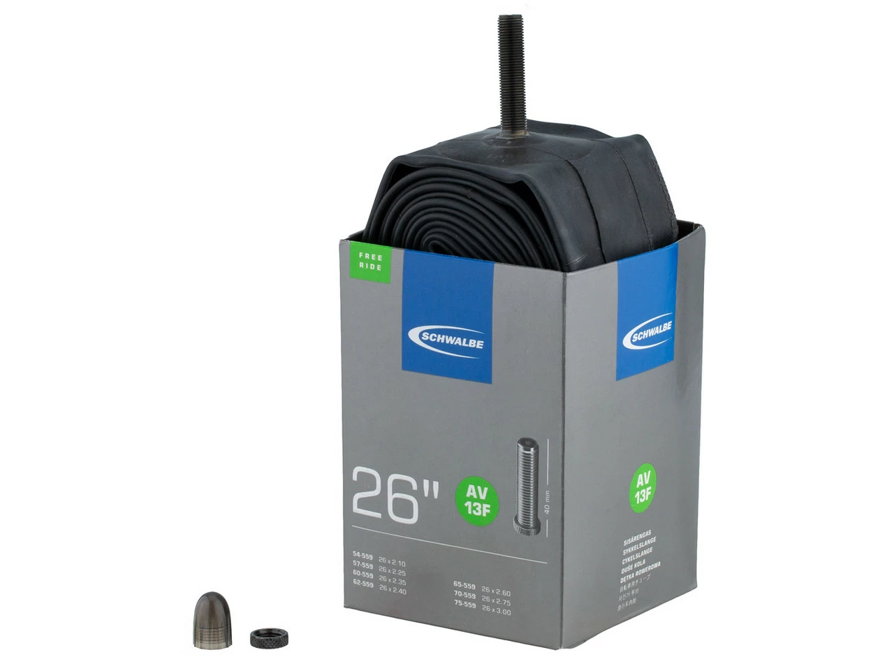 Schwalbe Schlauch 13F Für 26" 4 Schwalbe Schlauch 13F Für 26" – Bild 2