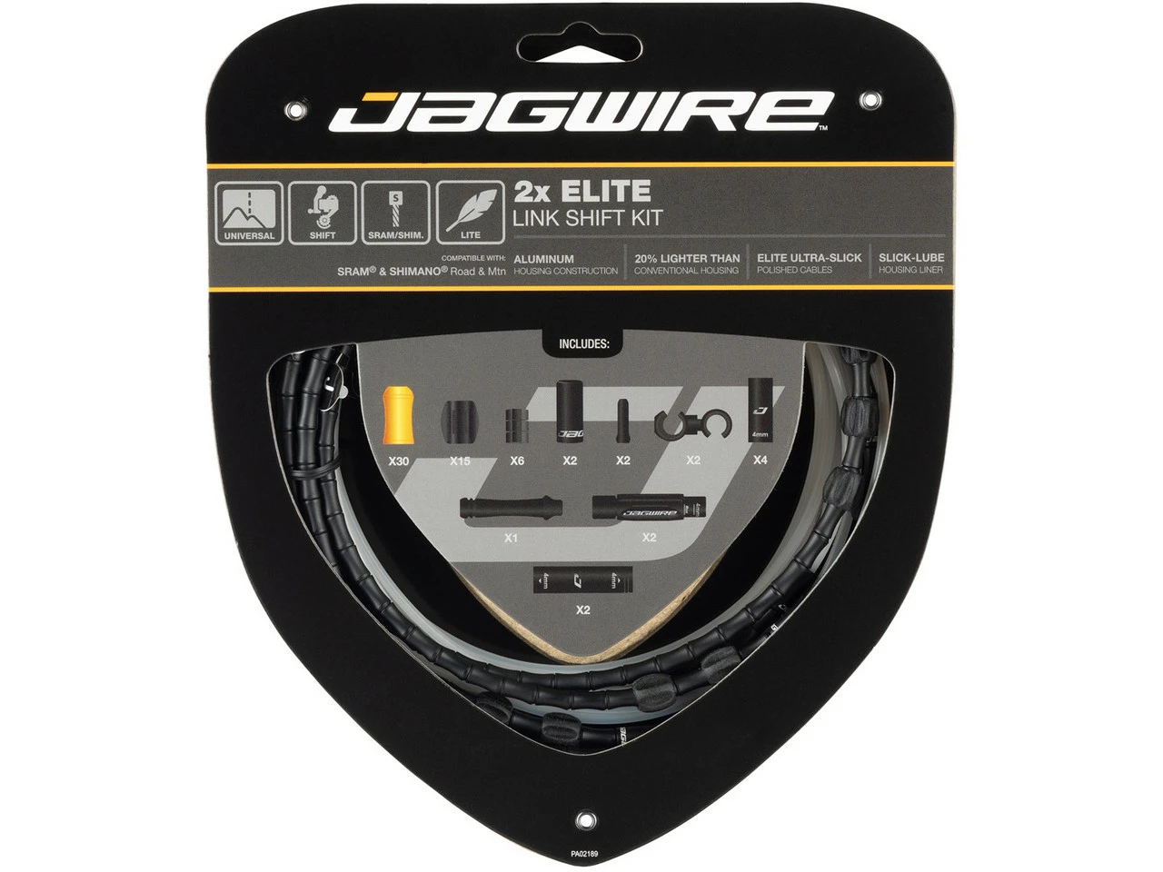JAGWIRE 2X Elite Link Schaltzugset 7 JAGWIRE 2X Elite Link Schaltzugset – Bild 5