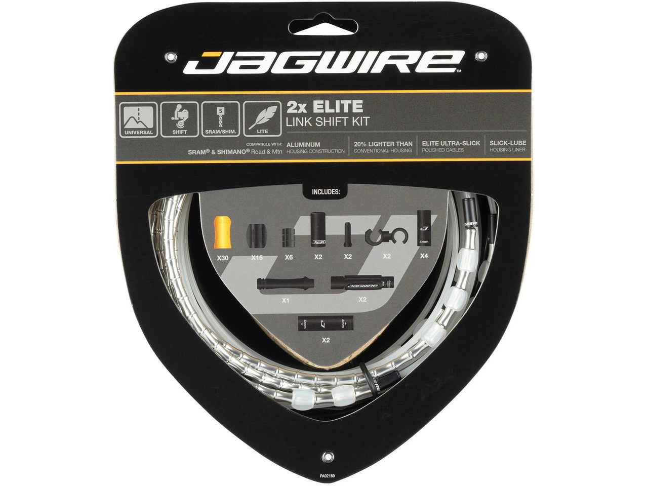 JAGWIRE 2X Elite Link Schaltzugset 9 JAGWIRE 2X Elite Link Schaltzugset – Bild 7
