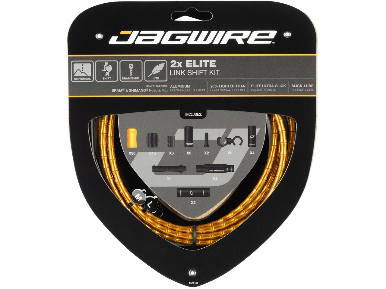 JAGWIRE 2X Elite Link Schaltzugset 13 JAGWIRE 2X Elite Link Schaltzugset – Bild 11