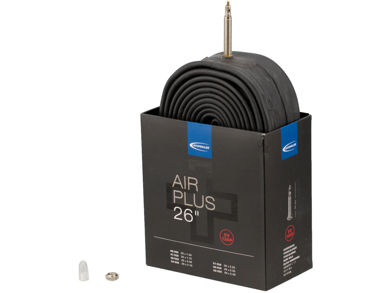 Schwalbe Schlauch 13 Air Plus Für 26" 3 Schwalbe Schlauch 13 Air Plus Für 26"