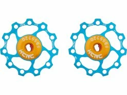 Kcnc Jockey Wheel Alu Schalträdchen Mit Keramiklager - 1 Paar -Fahrrad Stromkreis Verkäufe 413626