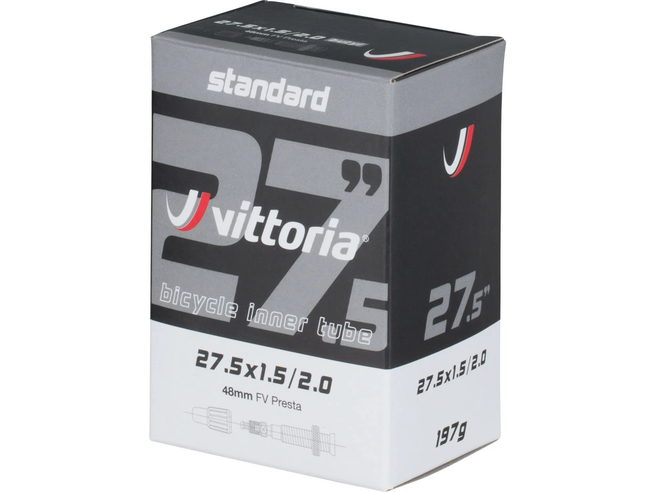 Vittoria Schlauch Standard Für 27,5" 6 Vittoria Schlauch Standard Für 27,5" – Bild 4